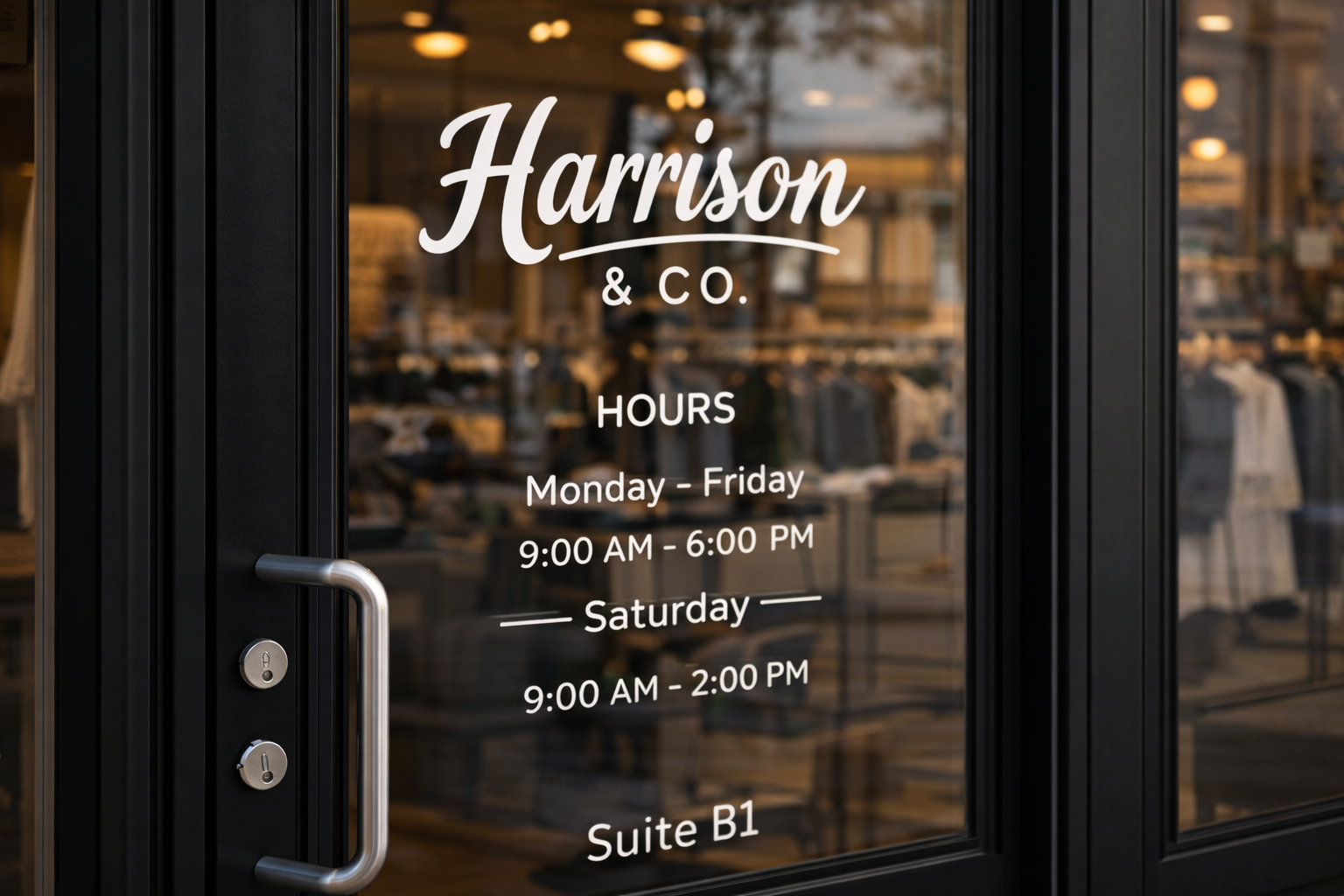 Window graphics and decals